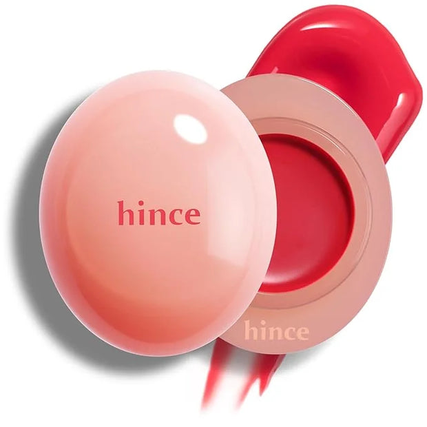 HINCE Raw Glow Dewy Ball - Tinted Lip Balm, Jelly Gloss Glow, Shine and Hydration, Lip & Blush Multiuse, Vegan, 0.12 oz. (...