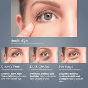 Anti Wrinkle Eye Cream for Dark Circles & Puffiness with Peptides and Niacinamide that Reduces Eye Bags, Crow's Feet, Fine...