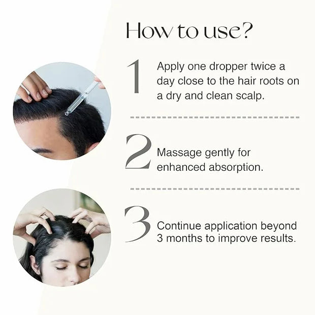 Nourish Mantra Eyebrow Growth Serum 10 ml and Advanced Hair Regrowth Serum 50ml - Product Image