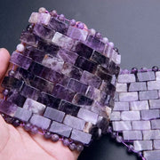 Natural Gemstone Jade Sleep Mask, Amethyst Eye Mask, Anti-Aging Hot or Cold Using Stone Eye Mask - Product Image