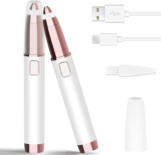 gurelax Electric Eyebrow Razor for Women,Eyebrow Hair Remover, Painless Eye Brow Trimmer Shaper with LED Light, USB Rechar...