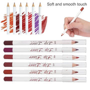 6pcs Lip Liner, Professional Waterproof Matte Long Lasting Long
