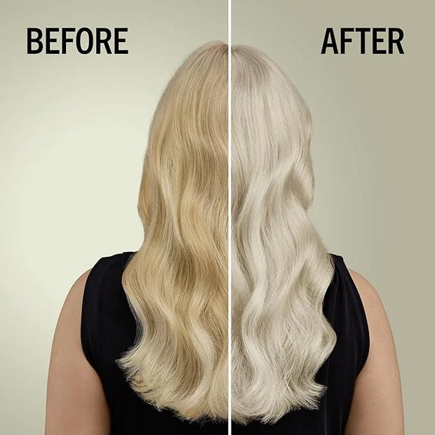 Schwarzkopf Keratin Blonde Anti Brass Purple Mask, 1 Application - Hair Dye Treatment Neutralizes Brassiness and Yellow Un...