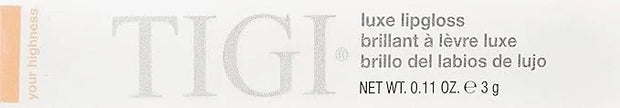 TIGI Cosmetics Luxe Lip-Gloss, Your Highness, 0.11 Ounce TIGI