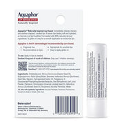 Aquaphor Naturally Inspired Lip Repair Stick with Aloe Vera and Natural Shea Butter, Hydrating Lip Balm Stick Immediately ...
