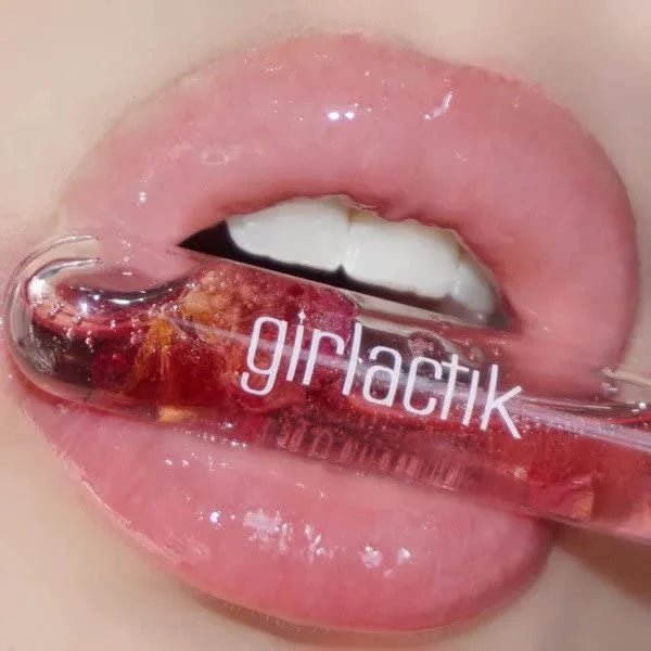 Girlactik Rose Oil Tinte Petal Gloss, 0.17 OZ (LaRose) - Product Image