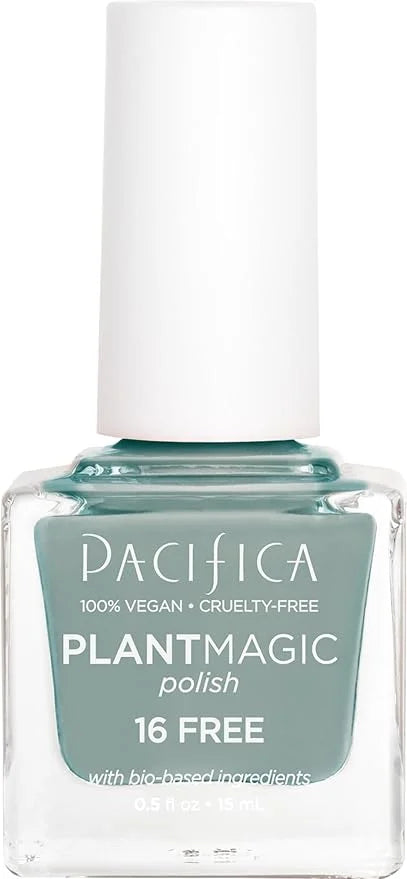 Pacifica Natural Nail Polish – Plant Magic Grey Nail Polish - Plant Based, Non-Toxic & Clinically Tested - Lasting Colors,...