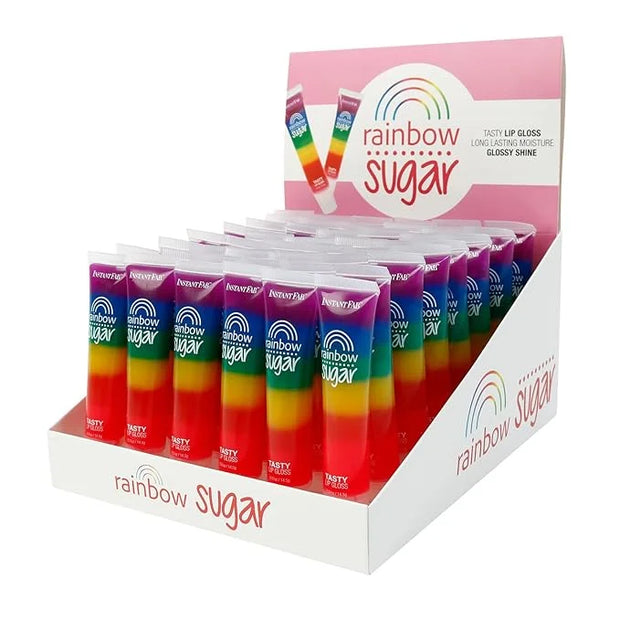 STUDIO LIMITED Instant Fab Crystal Shiny Rainbow Lip Gloss Long Lasting Ultra Hydrating Plumping Lip Gloss for women girls...