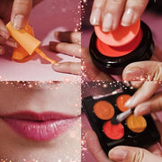 Miraculous Ladybug Kids Makeup Set - 10 Piece Bag with Nail Polish, Hair Chalk, Stickers & More - Safe, Non-Toxic Pretend ...