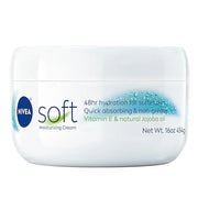 NIVEA Soft Refreshingly Soft Moisturizing Cream, Lightweight Body Moisturizer for Face, Body and Hands, Body Cream Enriche...