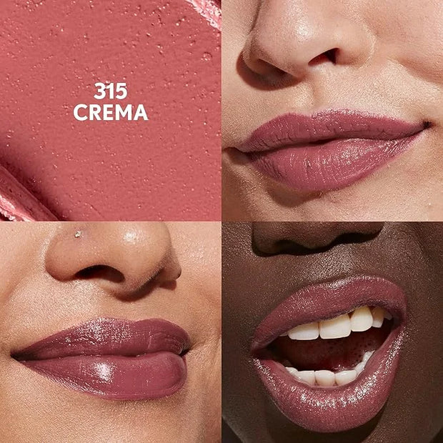 COVERGIRL Clean Lip Color, Crema, Satin Finish, Squalane, Avocado & Aloe, Carmine-Free, Non-Drying, 0.12oz - Product Image