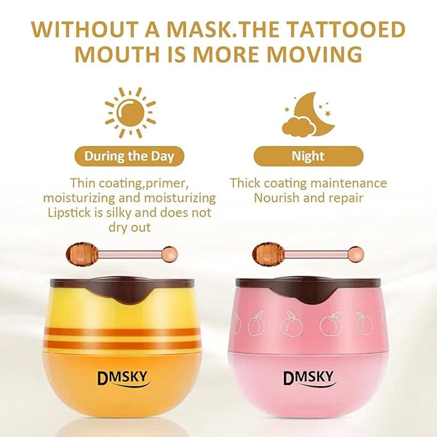 DMSKY Bee Lip Balm Honey Pot