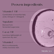 MEDIX Body & Face Moisturizer 20% Vitamin F Oil Hydrating Body Booster & Face Serum | Concentrated Vitamin F + Vitamin E O...
