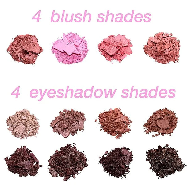 Women's Cosmetics NATURAL BEAUTY Blush and Eyeshadow Palette