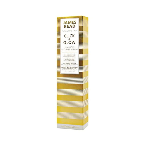 James Read Gradual Tan - Click & Glow Tan Drops 15ml, On-the-Go, Daily, Custom Tanning Booster & Extender, Easy to apply, ...