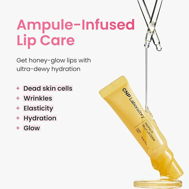 CNP Propolis Jelly Tinted Lipcerin - Grapefruit Candy, Hydrating Lip Gloss with Manuka Honey & Hyaluronic Acid, Gifts for ...