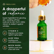 Tree of Life Beauty Facial Skin Care Set, Brightening, Firming, Hydrating, Dry Face, Dermatologist Tested - Vitamin C and ...
