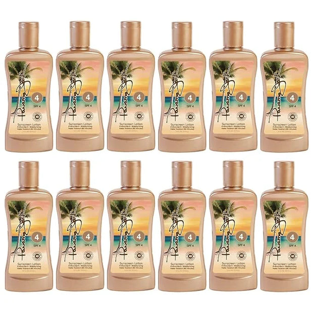 Panama Jack Sunscreen Tanning Lotion - SPF 4, PABA, Paraben, Gluten & Cruelty Free, Antioxidant Moisturizing Formula, 6 FL...