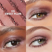 COVERGIRL Eye Enhancer, Sweet Plum, Eyeshadow Trio, Easy to Wear, Clean & Vegan, Talc-Free, Matte & Shimmer Finishes, Smud...
