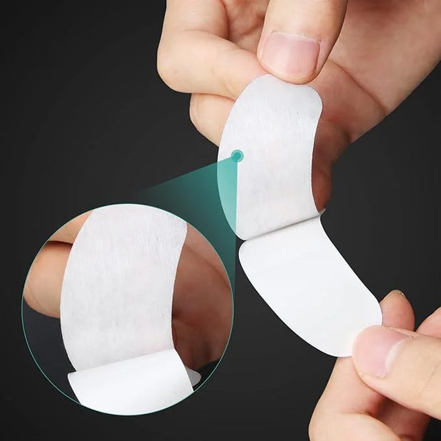 AHIER Eyepads Eyelash Extensions Lint Free, 100 Pairs Set Eye Pads for Lash Extensions, Hydrogel Eye Patch DIY False Eyela...
