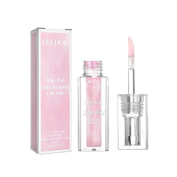 Midnight Boss Up Magic Color Changing Lip Oil Stain Cosmetic PH Actived Moisturizing Hydrating Glow Gloss Tinted Transpare...