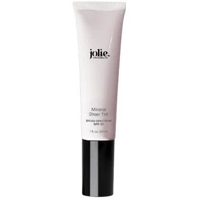 Jolie Mineral Sheer Tint SPF 20 Oil Free - Face Tinted Moisturizer - Hydration - Coverage - Sunscreen- Mineral Formula - V...