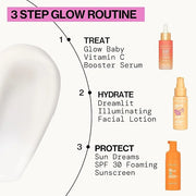 Pacifica Dreamlit Illuminating Facial Lotion – Vitamin C & Niacinamide Brightening Moisturizer for Radiant Glow - Natural ...
