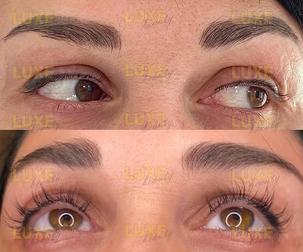 LUXE Beauty Lash Serum for Dark Long Sexy Lashes - Nourishing Sensitive Eye Formula for Darker Longer Lashes - all Natural...
