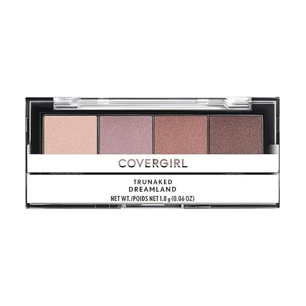 COVERGIRL Trunaked Quad Eyeshadow Palette, Dreamland, Dreamland, 0.06 Ounce (99350046919) - Product Image
