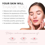 AZURE Rose Gold Luxury Anti Aging Under Eye Pads - Lifting, Smoothing & Hydrating Eye Mask Patches - Reduces Fine Lines, W...
