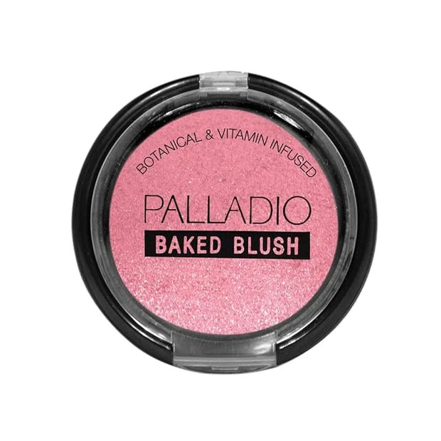 Palladio Baked Blush, Highly Pigmented Shimmery Formula, Easy to Blend and Highly Buildable, Apply Dry for a Natural Glow ...