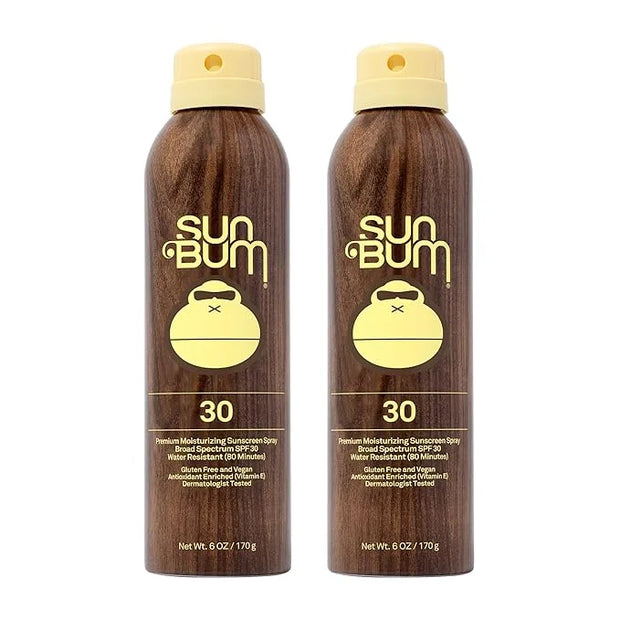 Sun Bum Original SPF 30 Sunscreen Body Spray | Broad Spectrum Moisturizing Sunblock with Vitamin E | Hawaii 104 Act Compli...