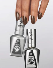 Sally Hansen Miracle Gel™, Been There, Dune That, Long Lasting, Gel-Like Formula, No UV Lamp Needed, Brown Nail Polish (Pa...