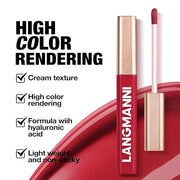 Jolilab 6 Colors Cream Texture Lip Gloss Set - Highly Pigmented, Long - Lasting, Moisturizing Makeup for Women（SetB 6Color...