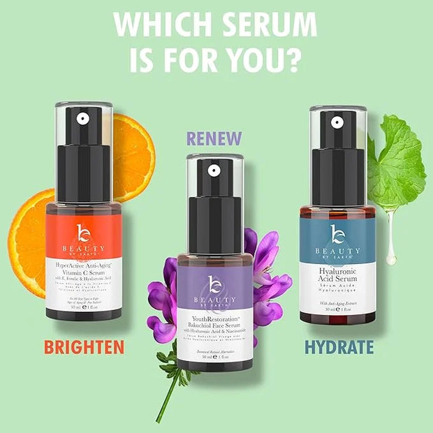 Hyaluronic Acid Serum for Face - USA Made with Natural & Organic Ingredients, Hydrating Anti Aging Face Serum, Softens and...
