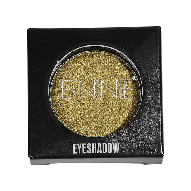 ISMINE Single Eyeshadow Powder Palette Shimmer Gold, High Pigment, Longwear Single Gold Eye Makeup for Day & Night (#16) -...