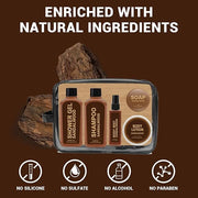 Gift Sets for Men Bath and Body Mens Gifts 6pcs Sandalwood Travel Size sets with Shampoo, Shower Gel, Soap, Body Lotion, B...