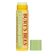 Burt's Bees 100% Natural Origin Moisturizing Lip Balm, Cucumber Mint with Beeswax, 4 Tubes - Product Image
