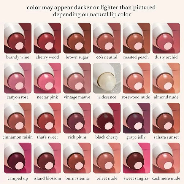 Julep It's Balm: Tinted Lip Balm + Buildable Lip Color - Vintage Mauve - Natural Gloss Finish - Hydrating Vitamin E Core -...