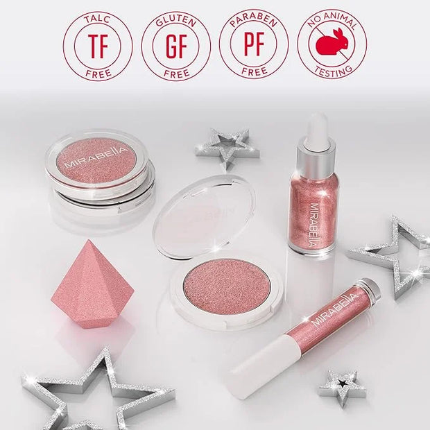 Mirabella 4-Piece Makeup Set for Women