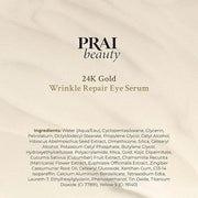 PRAI Beauty 24K Gold Wrinkle Repair Eye Serum - Anti-Aging & Anti-Wrinkle Serum - 0.5 Oz - Product Image
