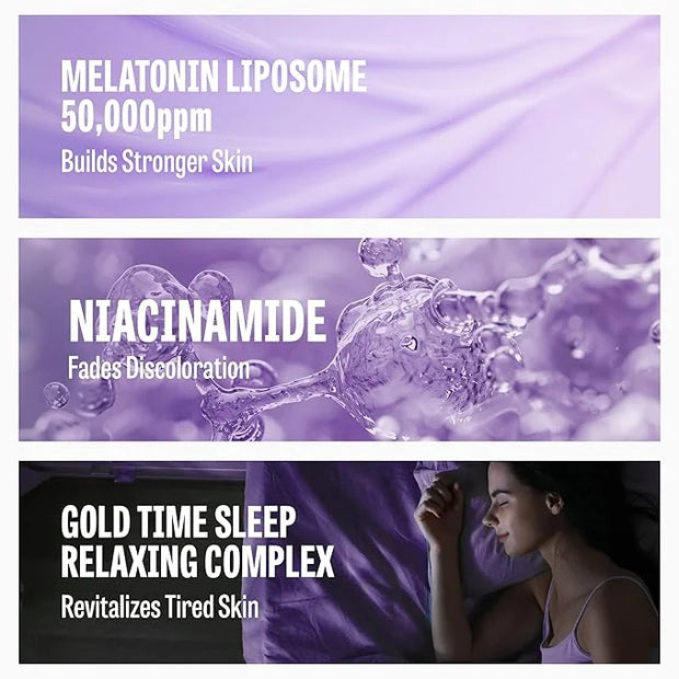 Time Return Melatonin Cream | Face Hydrating Cream & Face Moisturizer for Dry Skin | Relaxing Face Cream for Women & Men |...