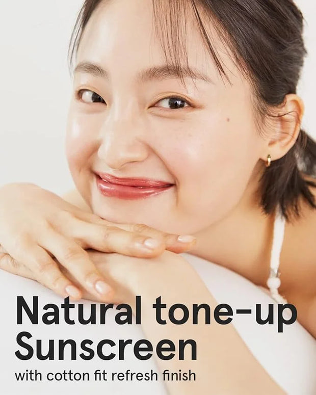 ATHE Vegan Relief Sun BB SPF50+ PA++++, Korean Sunscreen, Zinc Oxide Tone Up Cream, Tone & Texture Correction, Long-Lastin...