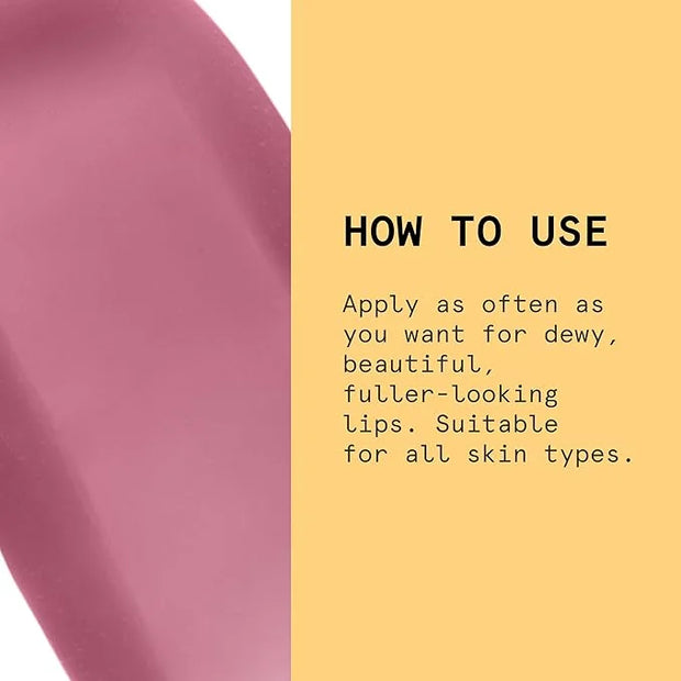 Beauty Pie Wondergloss Collagen Lip Oil + (Plum Naked) – Hydrating, Plumping, Non-Sticky Gloss with Collagen AC Micro-Vect...