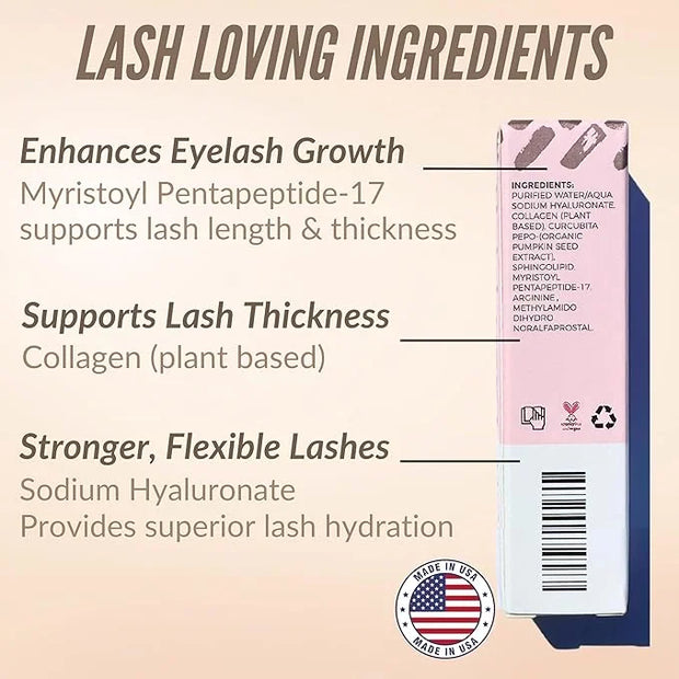 LeVaye Cosmetics Show Lash Eyelash Serum for Longer, Thicker, Gorgeous Looking Lashes, Cruelty Free Lash Serum - Product I...