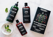 Brickell Men's Daily Face Cleanse Routine for Oily Skin, Alcohol Free Toner, Gel Facial Wash and Moisturizer, Natural and ...