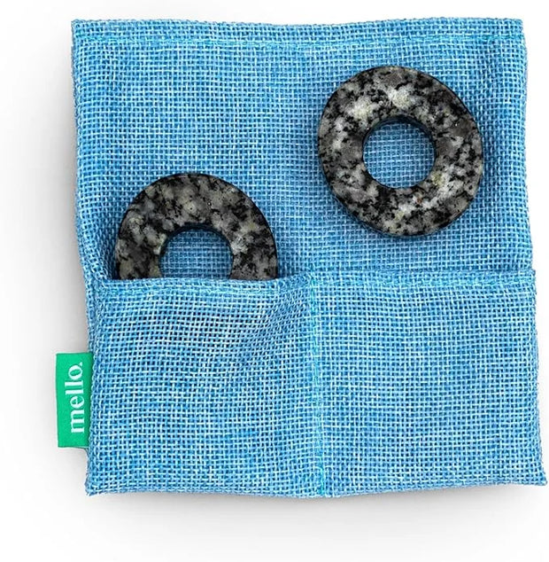 Mello - Stone Eye Masks | Relaxation Gifts for Women & Mindfulness Gifts For Women | Self Care Presents Woman & Pamper Gif...