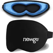 NEWGO Cooling Gel Eye Mask 3D Soft Cold Eye Mask, Eye Ice Pack with Zero Eye Pressure Hot Cold Therapy Blackout Sleep Mask...