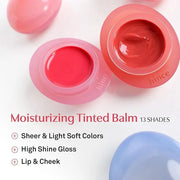 HINCE Raw Glow Dewy Ball - Tinted Lip Balm, Jelly Gloss Glow, Shine and Hydration, Lip & Blush Multiuse, Vegan, 0.12 oz. (...