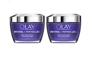 Olay Retinol + Peptide 24 Fragrance Free Night Moisturizer, 1.7 OZ (2 Packs) - Product Image